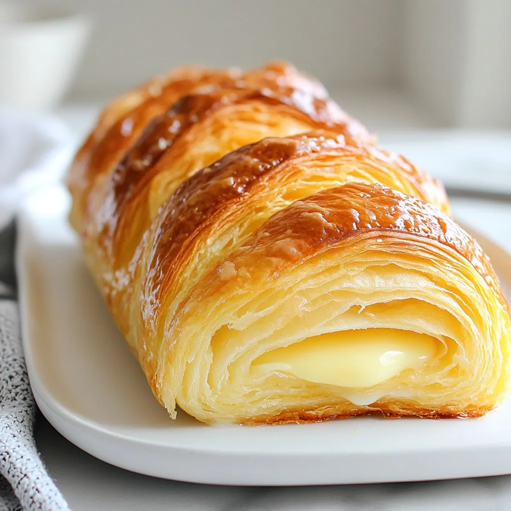 Buttery Croissant Bread Loaf Irresistible and Flaky