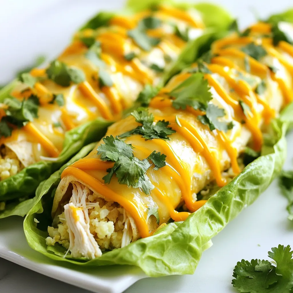 Low Carb White Chicken Enchiladas Simple and Tasty