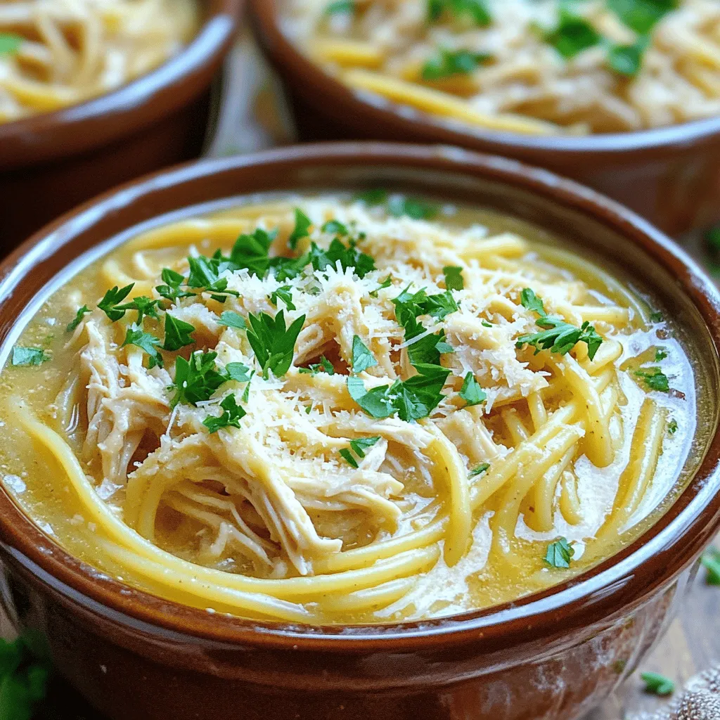Crockpot Garlic Parmesan Chicken Pasta Simple Delight