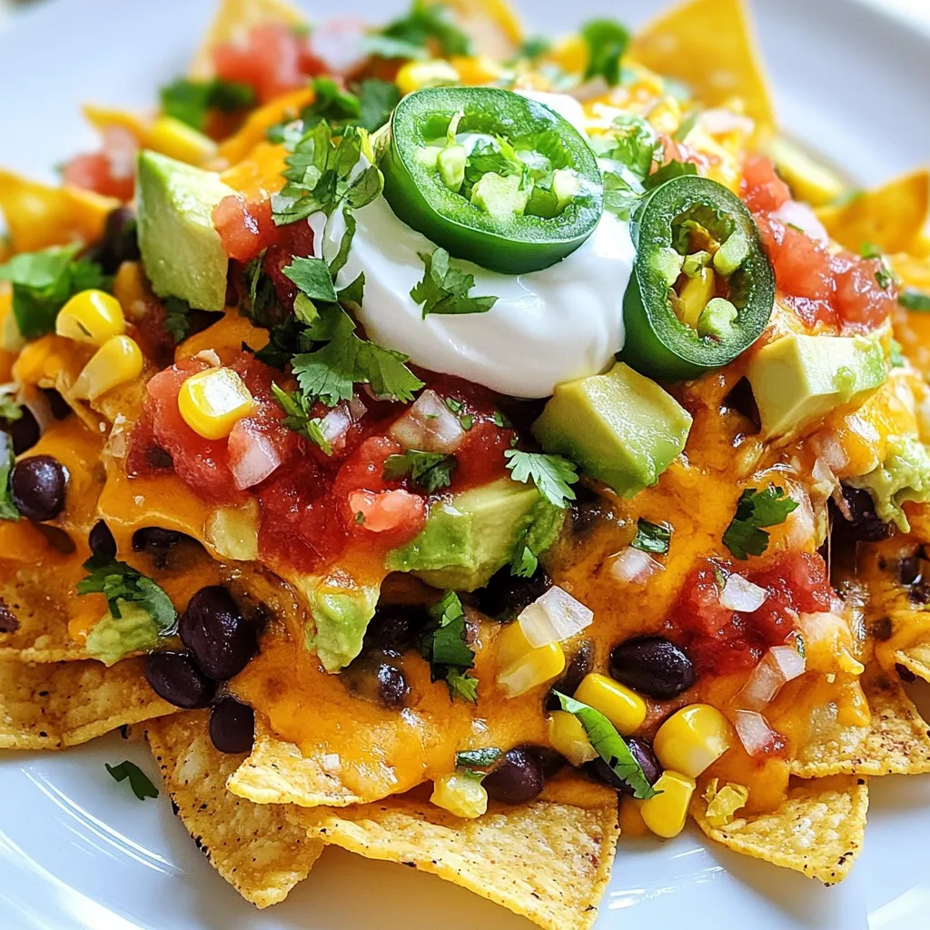 Ultimate Loaded Nachos Tasty Layered Flavor Feast