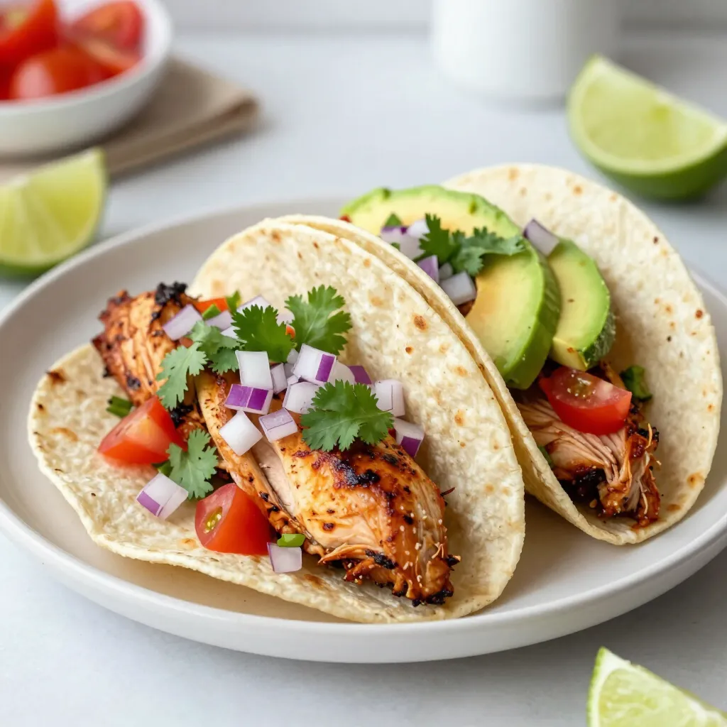 Easy Chicken Street Tacos Flavorful and Quick Recipe