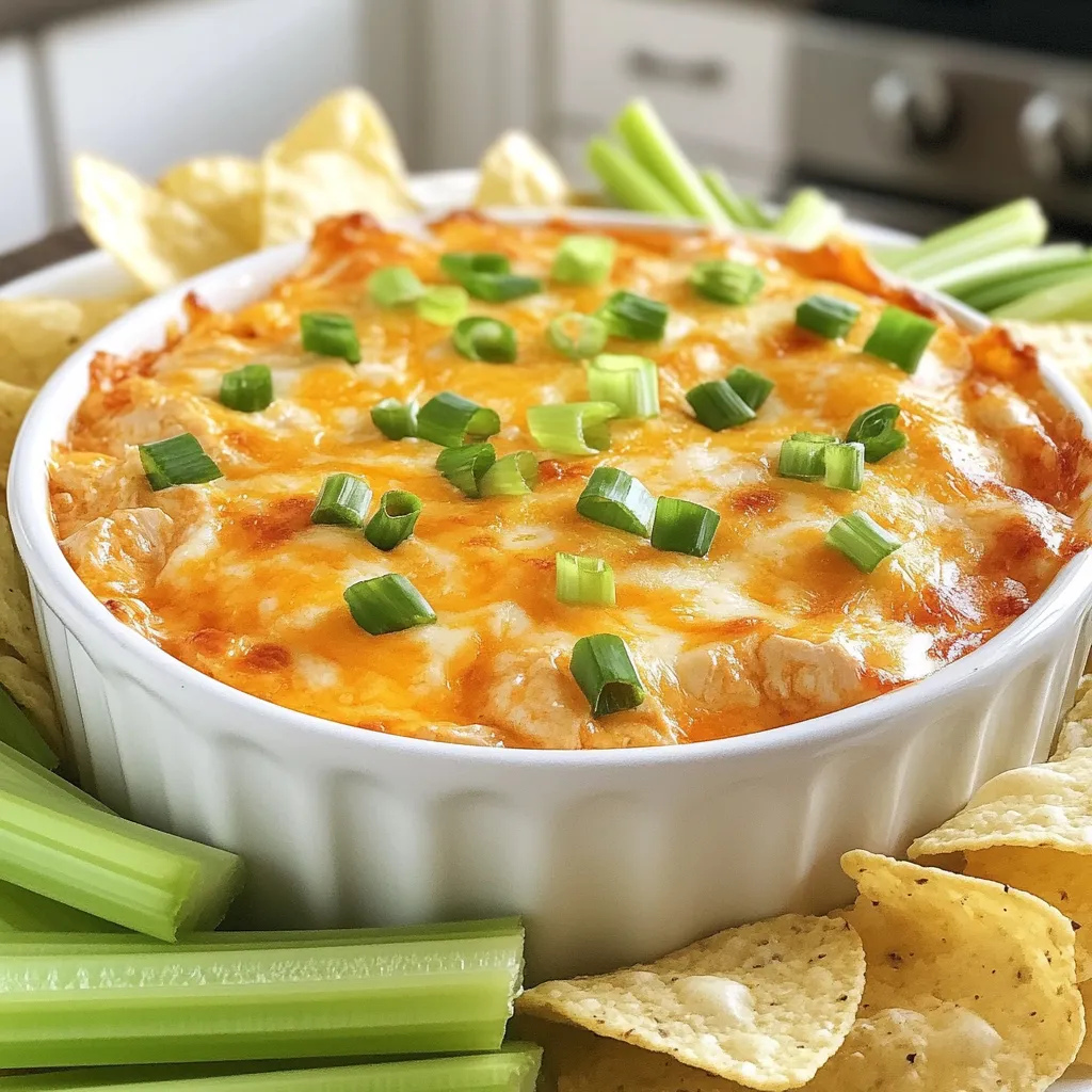 Slow Cooker Buffalo Chicken Dip Tasty Party Snack