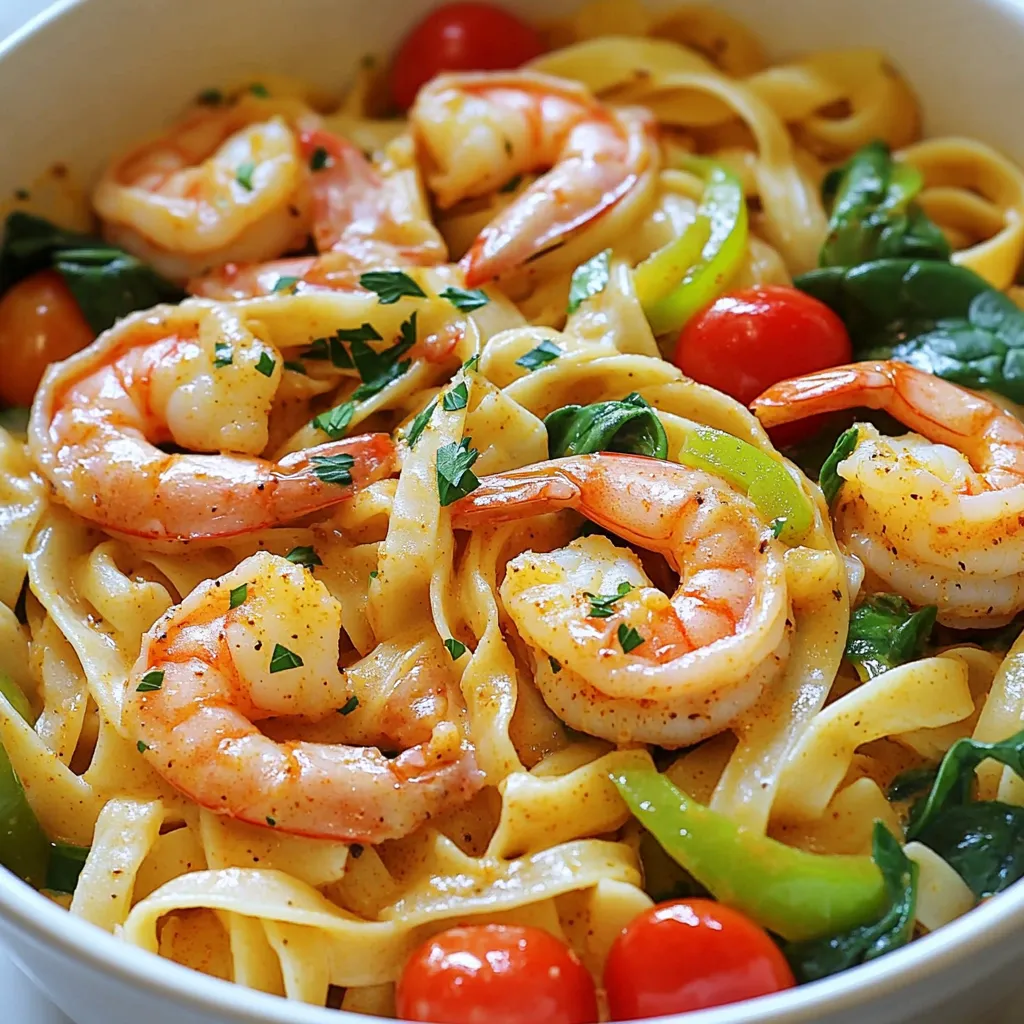 One Pot Cajun Shrimp Pasta Savory and Quick Meal