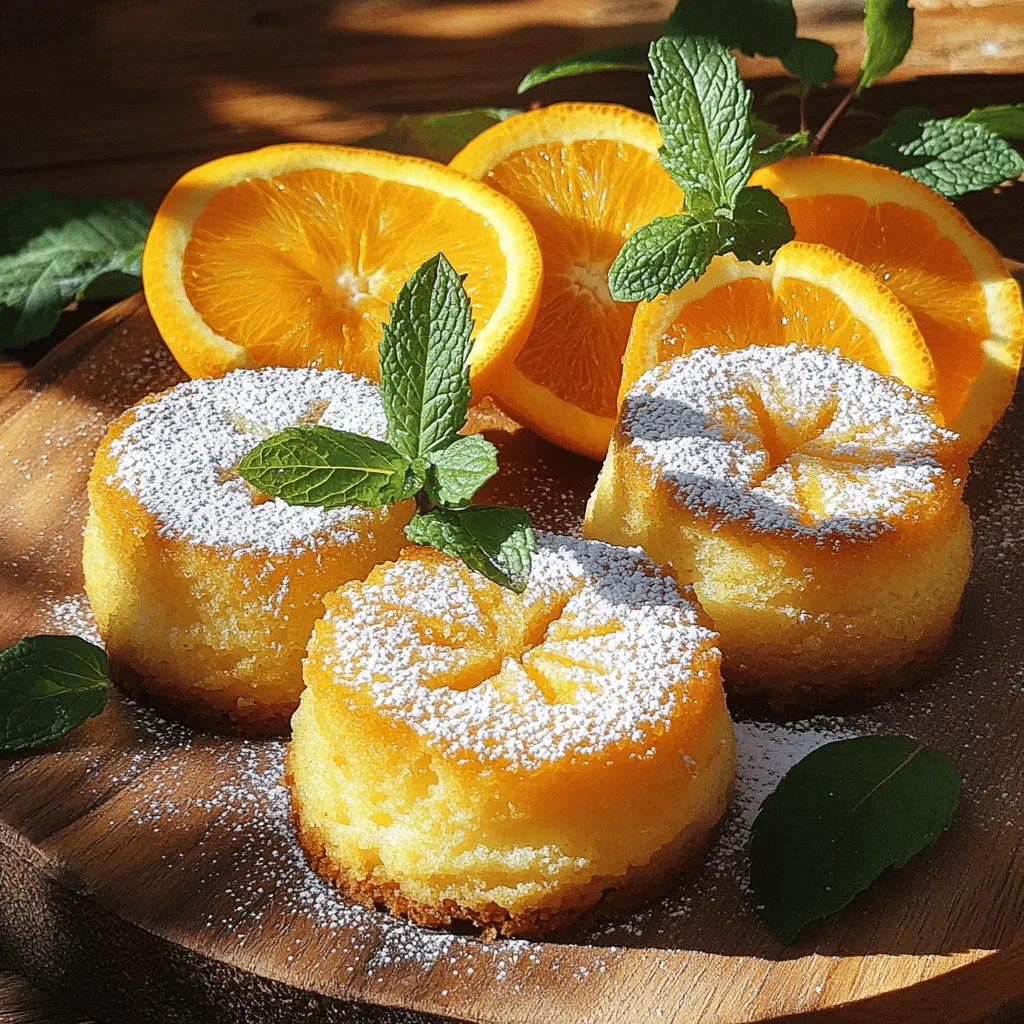 Orange Ginger Honey Cakes Delightful and Simple Treat