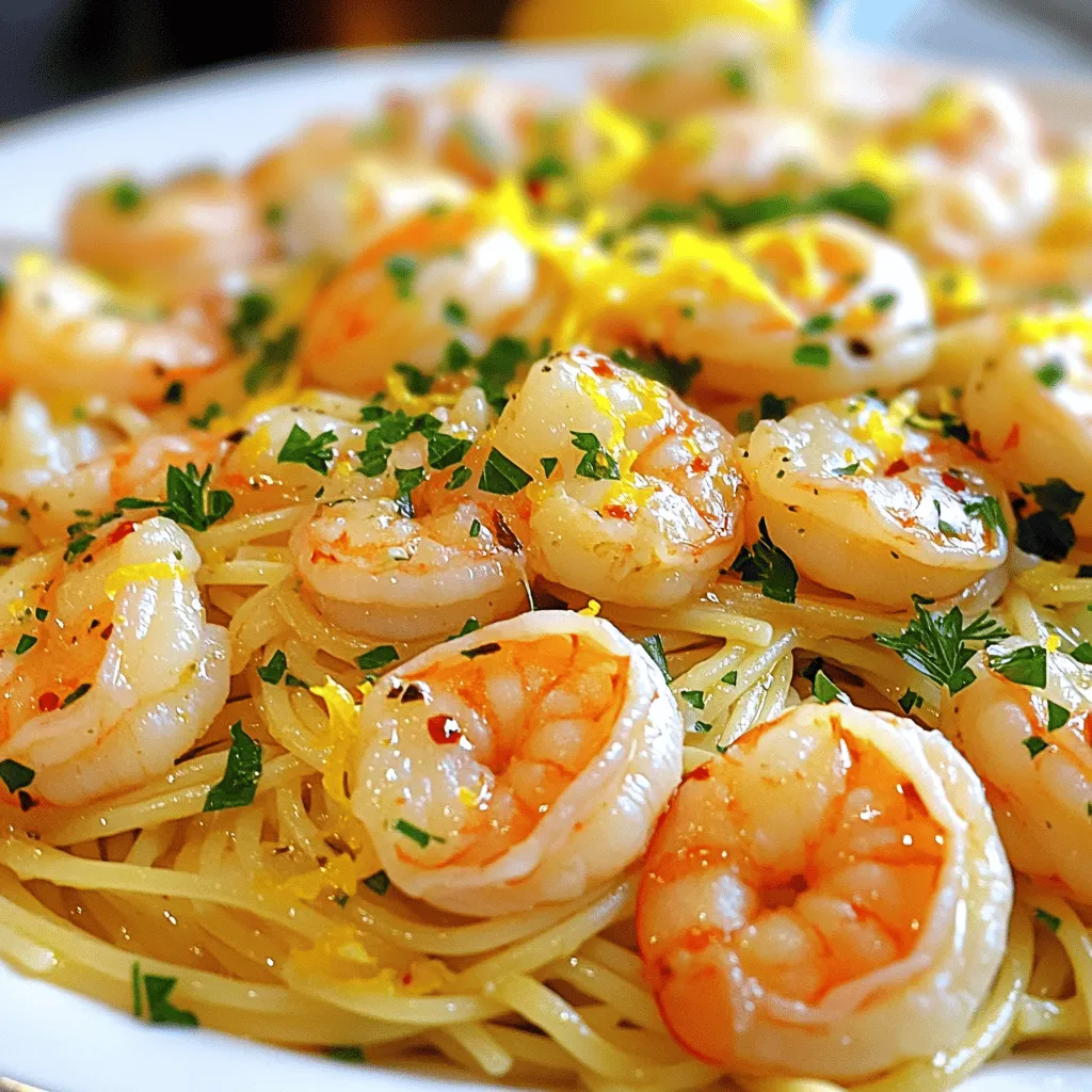 Min Garlic Shrimp Scampi Quick and Tasty Recipe