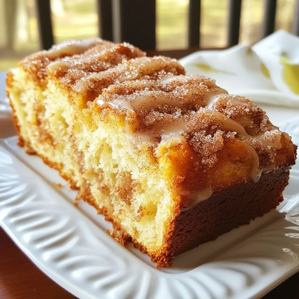 Cinnamon Donut Bread Irresistibly Sweet Delight