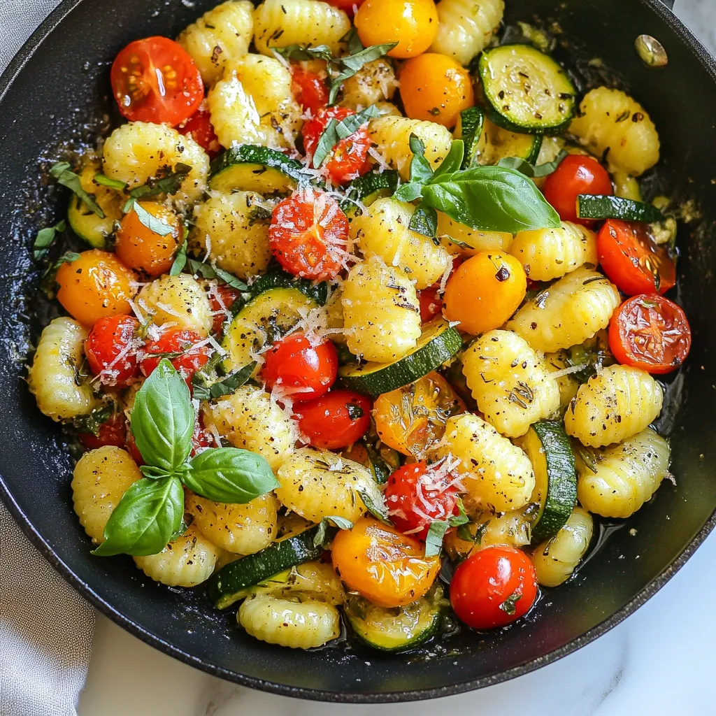 Pillowy Gnocchi Skillet Dinner Simple and Delicious Meal