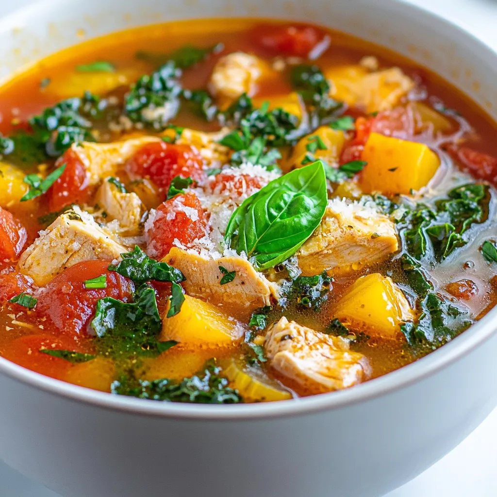 Tuscan Chicken Soup Flavorful and Comforting Recipe