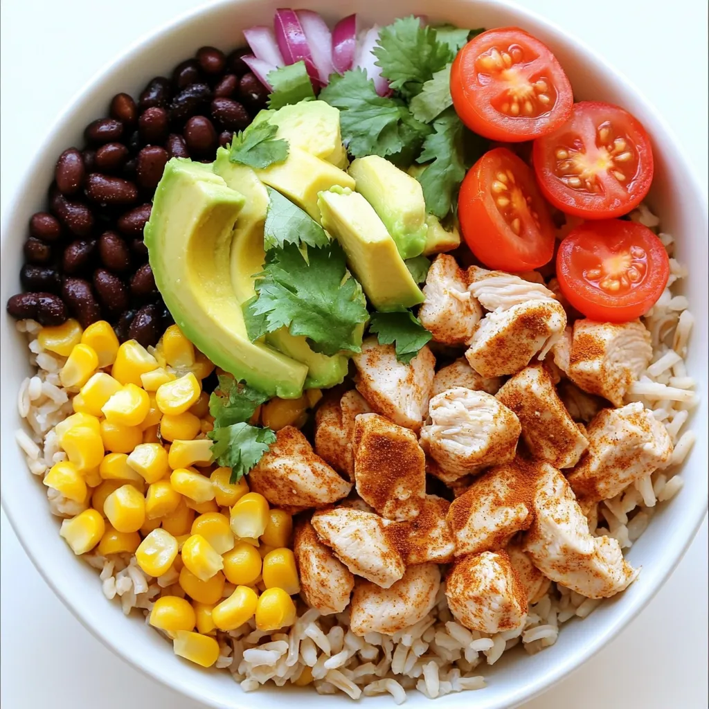 Chicken Burrito Bowl Flavorful and Easy Recipe