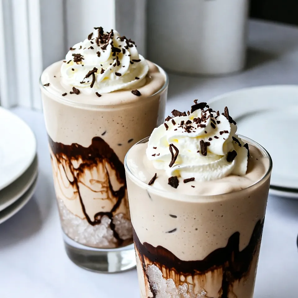 Nonalcoholic Eggnog Mudslide Creamy Holiday Treat