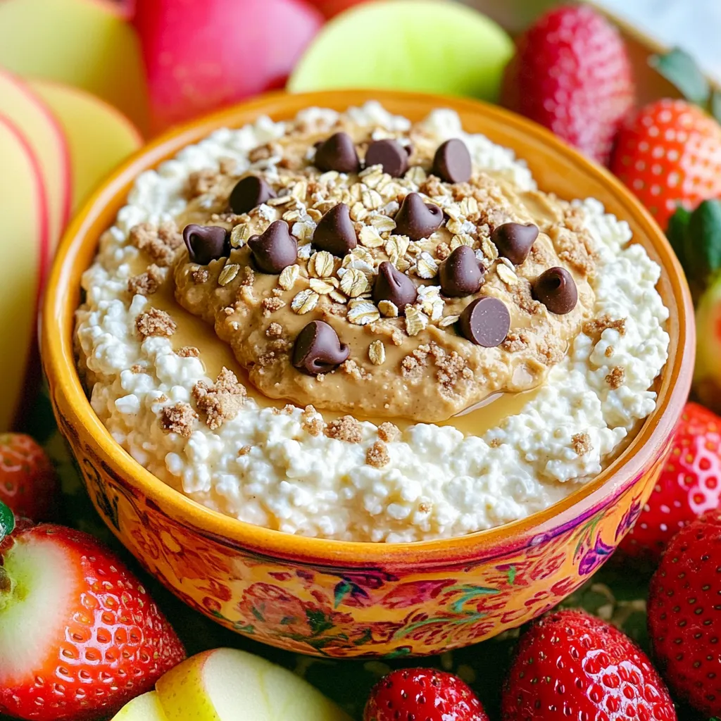 High-Protein Cottage Cheese Cookie Dough Delight