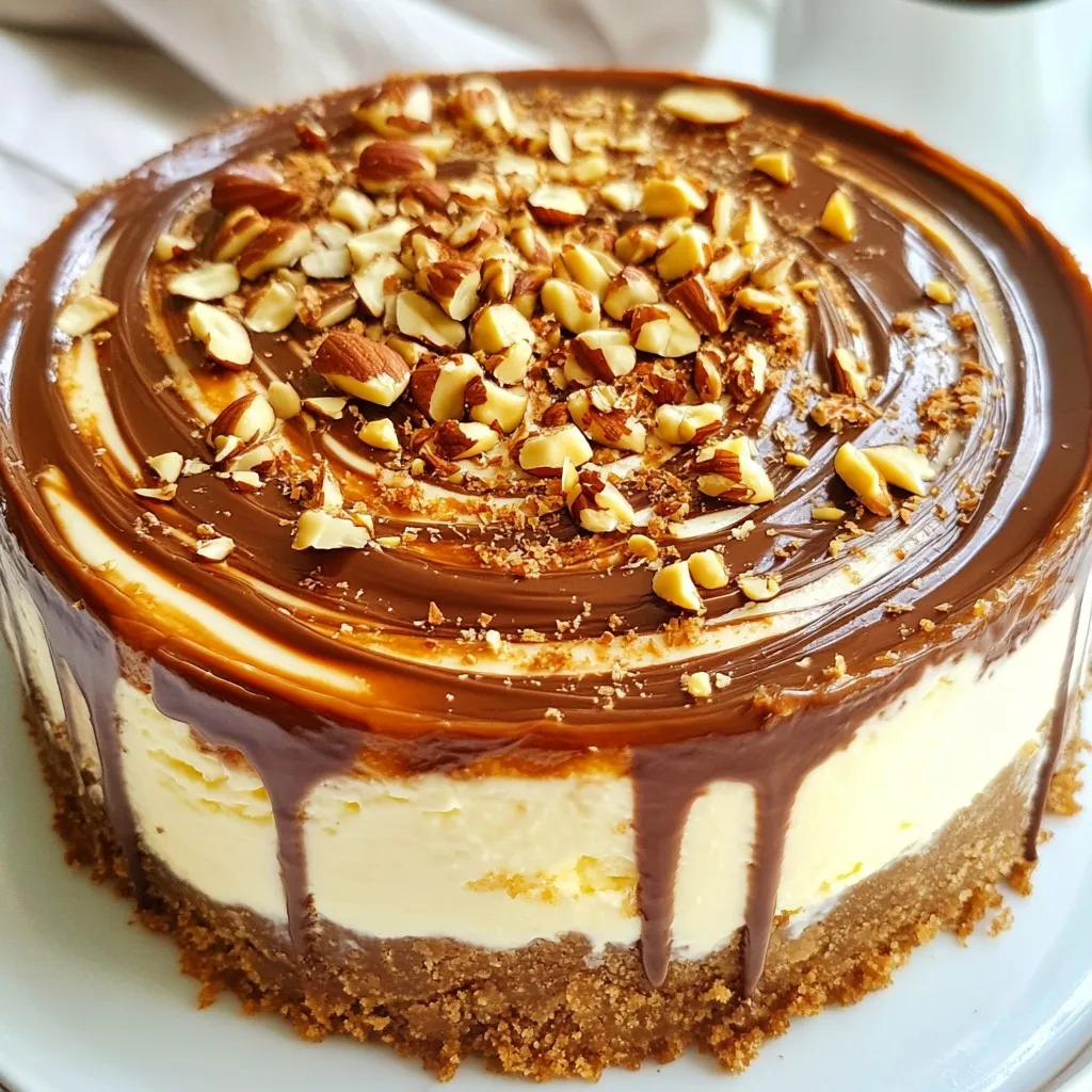 Ultra Creamy Nutella Cheesecake Delightful Treat