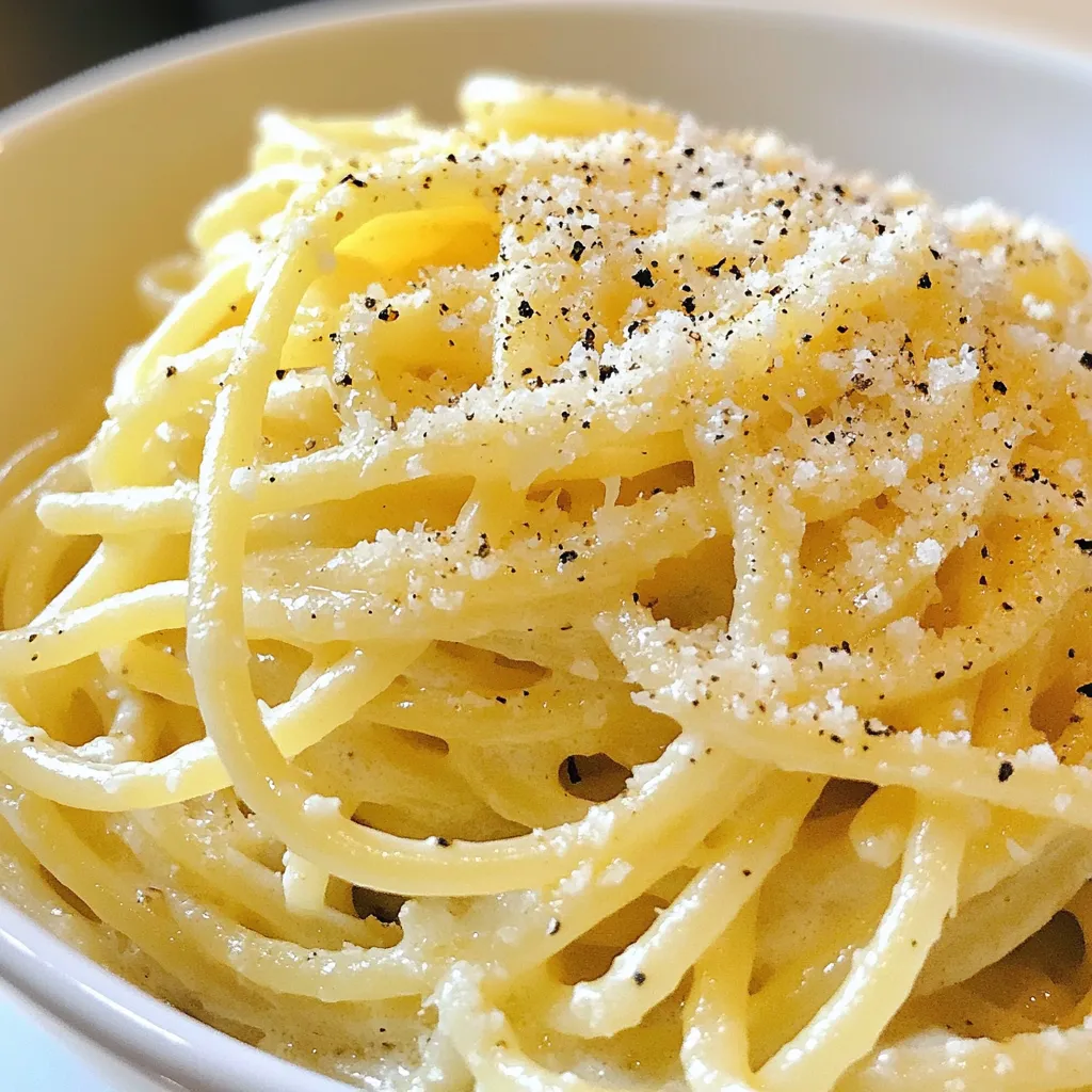 Cacio e Pepe Simple and Creamy Pasta Recipe
