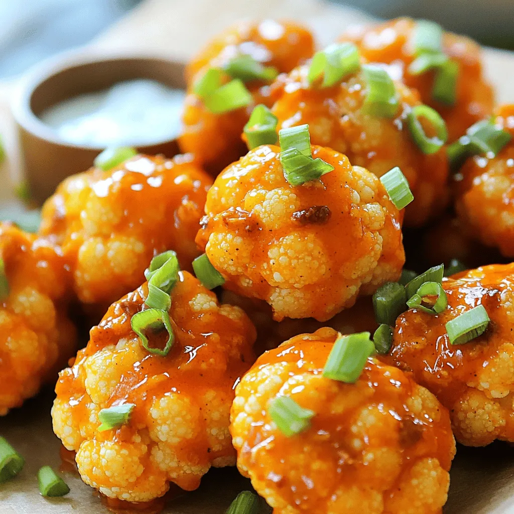 Air Fryer Buffalo Cauliflower Bites Crispy Delight