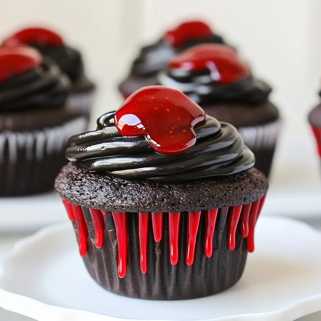 Vampire Bite Cupcakes Fun and Easy Recipe