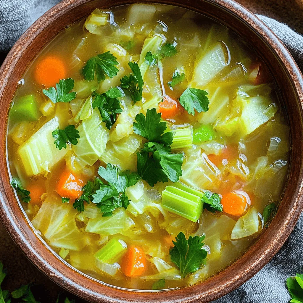 Best Cabbage Detox Soup Simple and Healthy Recipe
