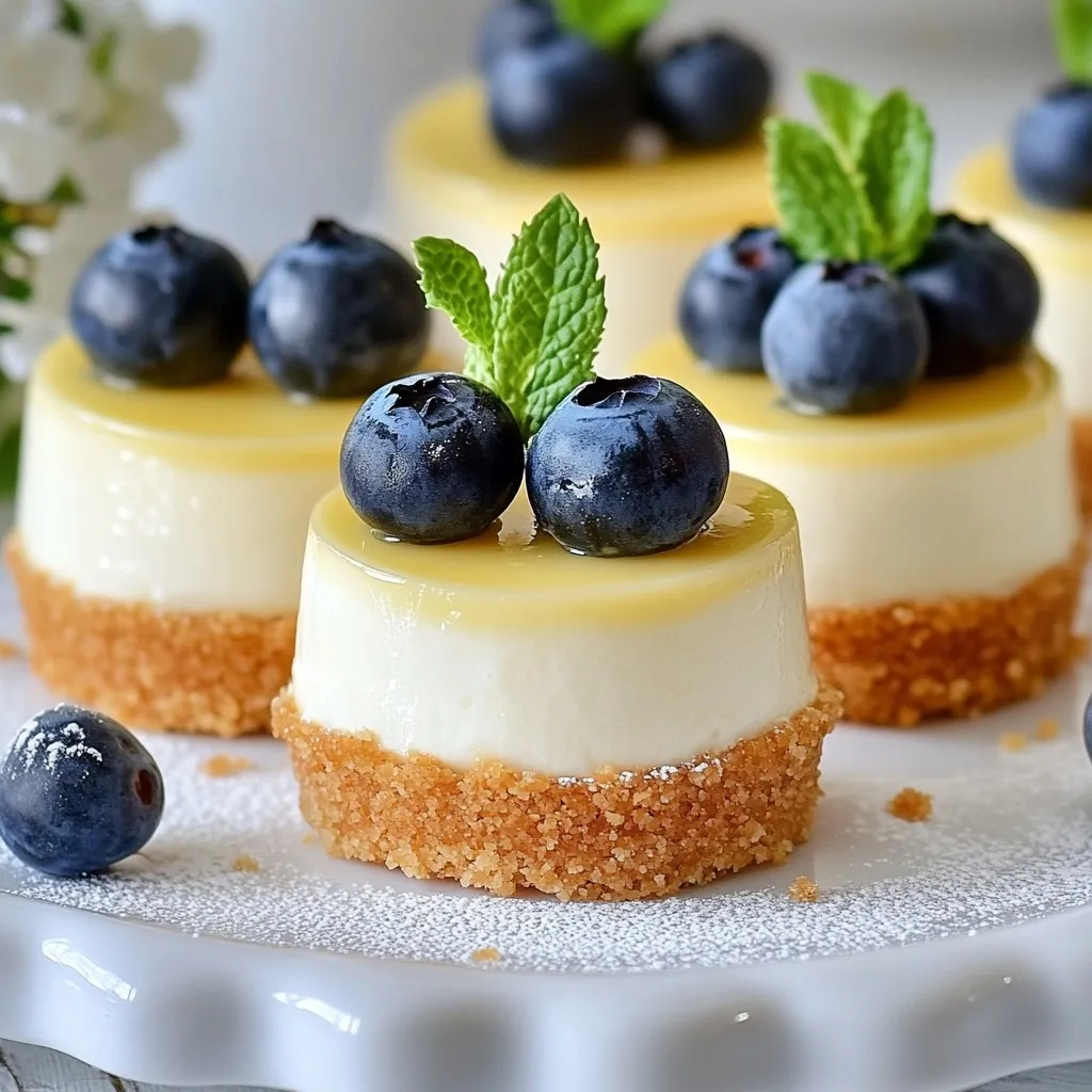 Classic Mini New York Cheesecakes Tasty and Simple Recipe