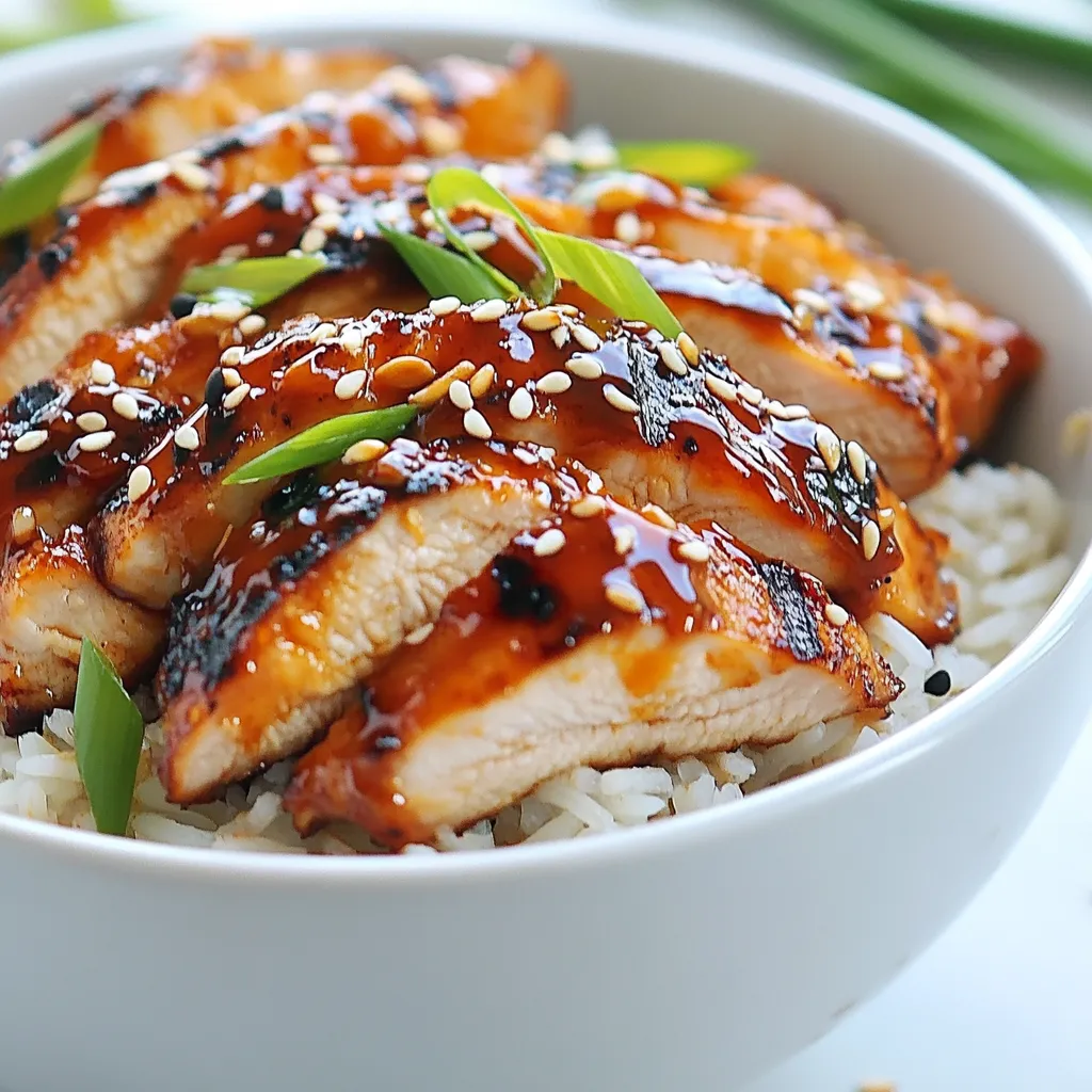 Honey BBQ Chicken Rice Delightful and Simple Recipe