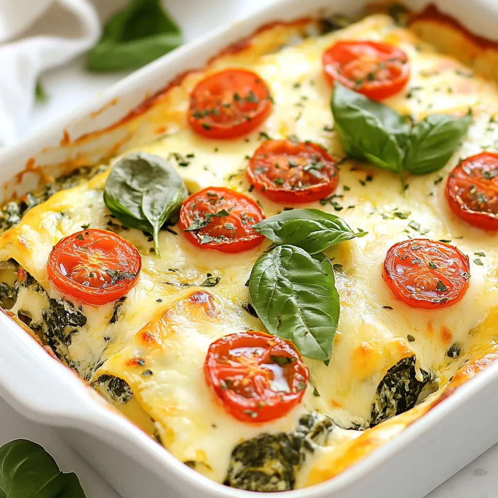 Italian Spinach Bake Simple and Flavorful Dish