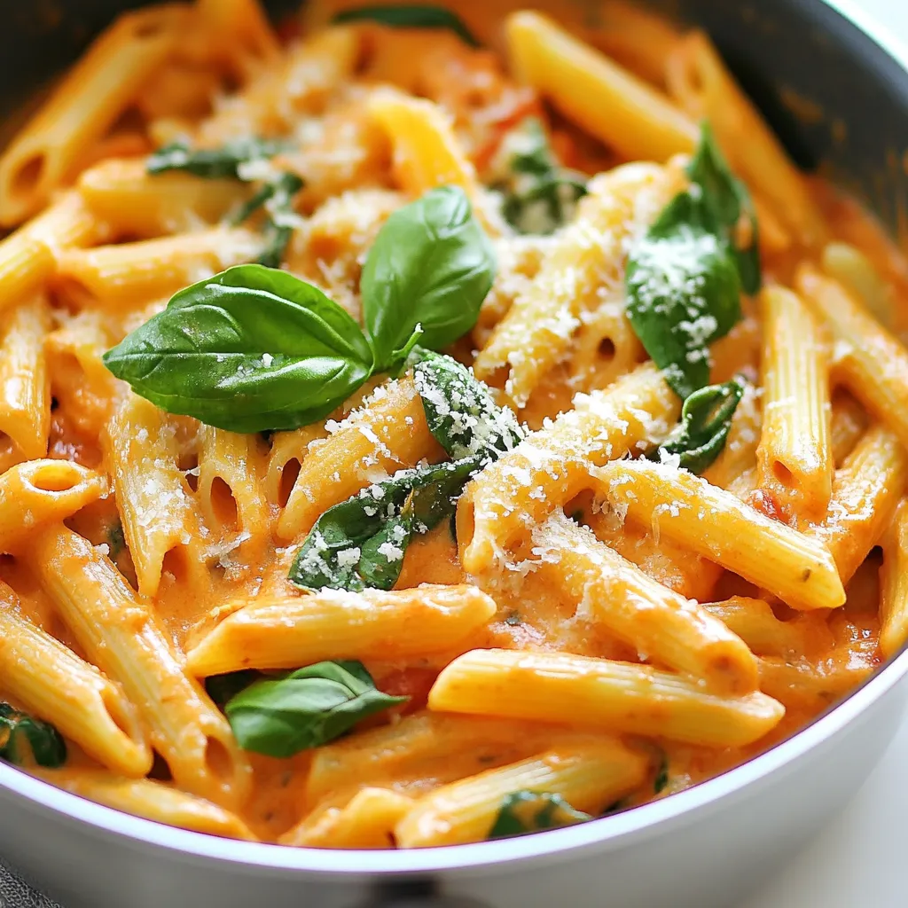One-Pot Creamy Tomato Pasta Flavorful and Easy Dish
