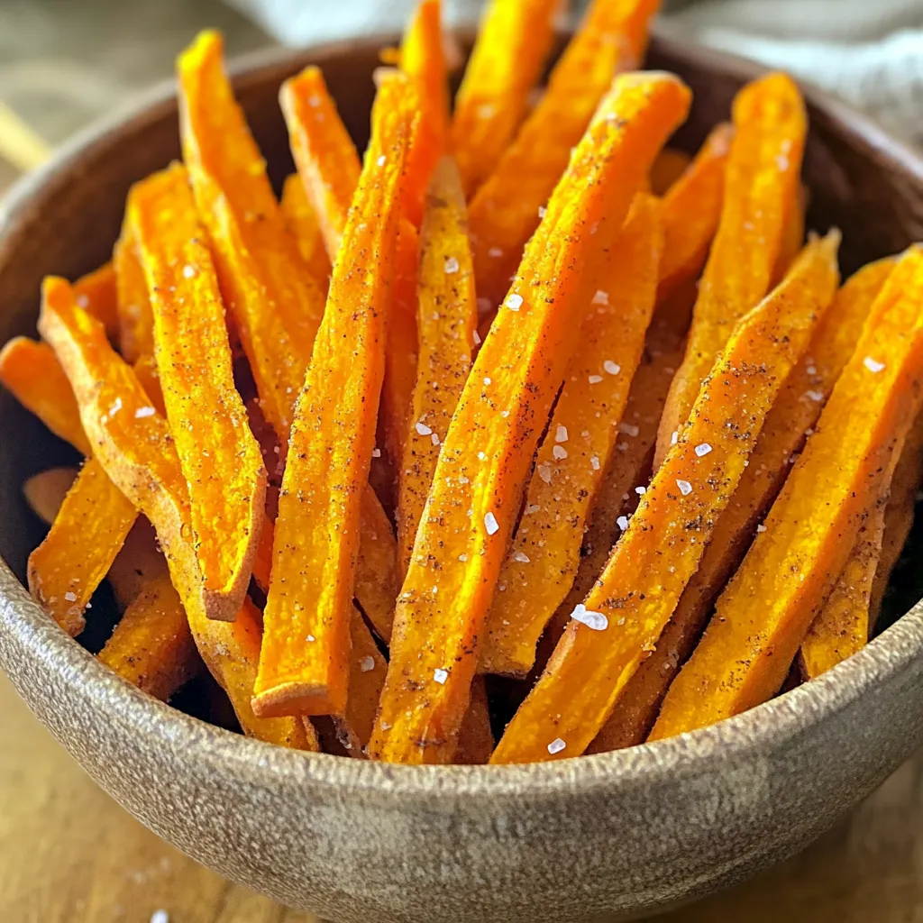 Air Fryer Sweet Potato Fries Simple and Crispy Recipe