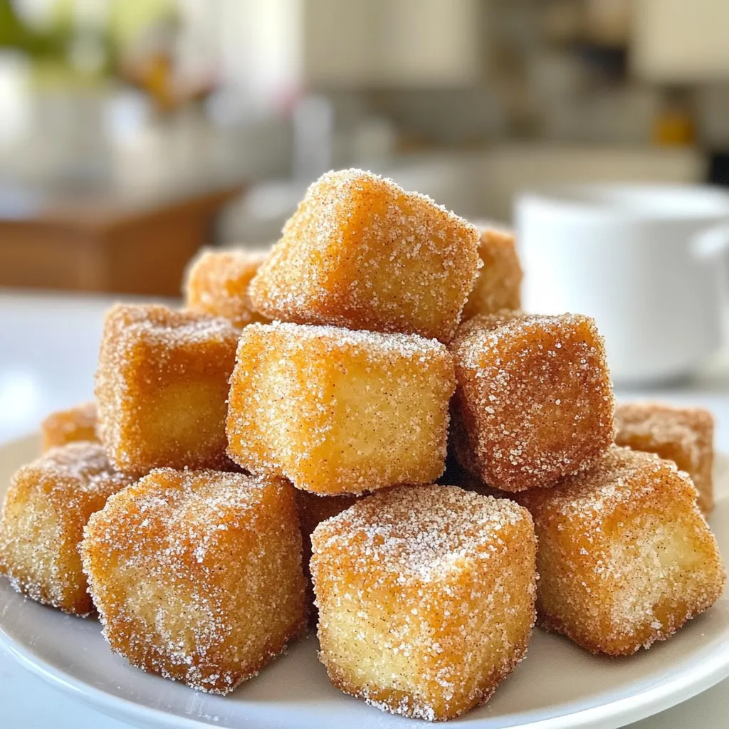 Crispy Air Fryer Churro Bites Easy Sweet Treat