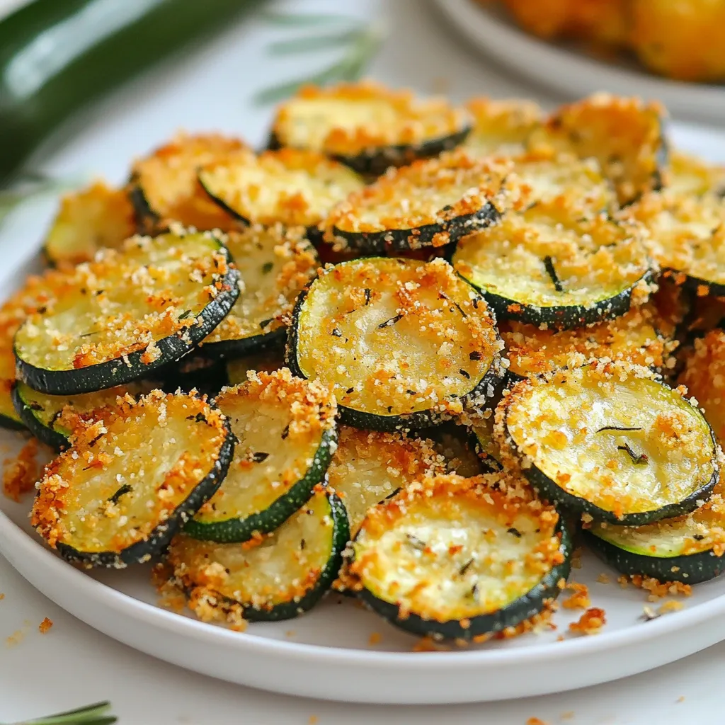 Air Fryer Parmesan Zucchini Chips Crunchy Delight