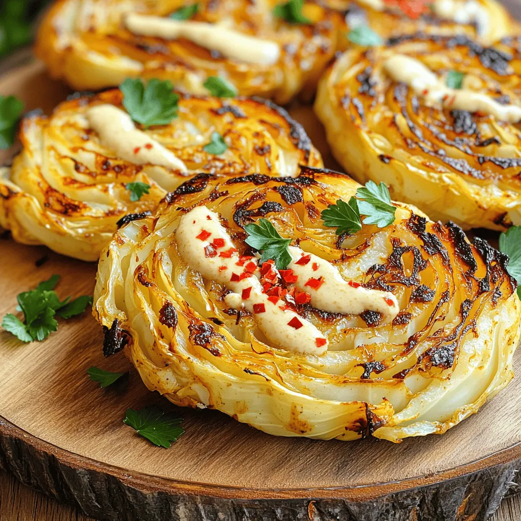 Roasted Cabbage Steaks Flavorful and Healthy Recipe