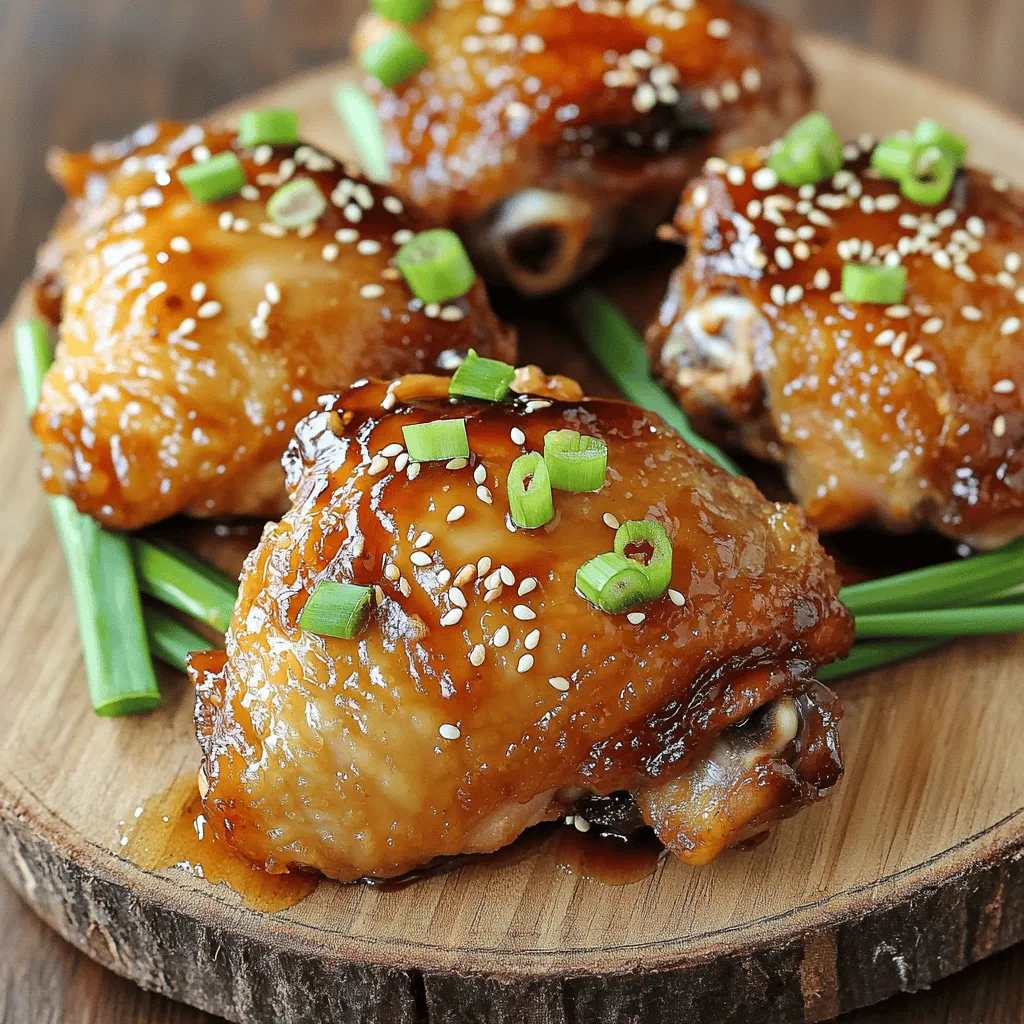 Air Fryer Soy Garlic Chicken Thighs Flavorful Delight