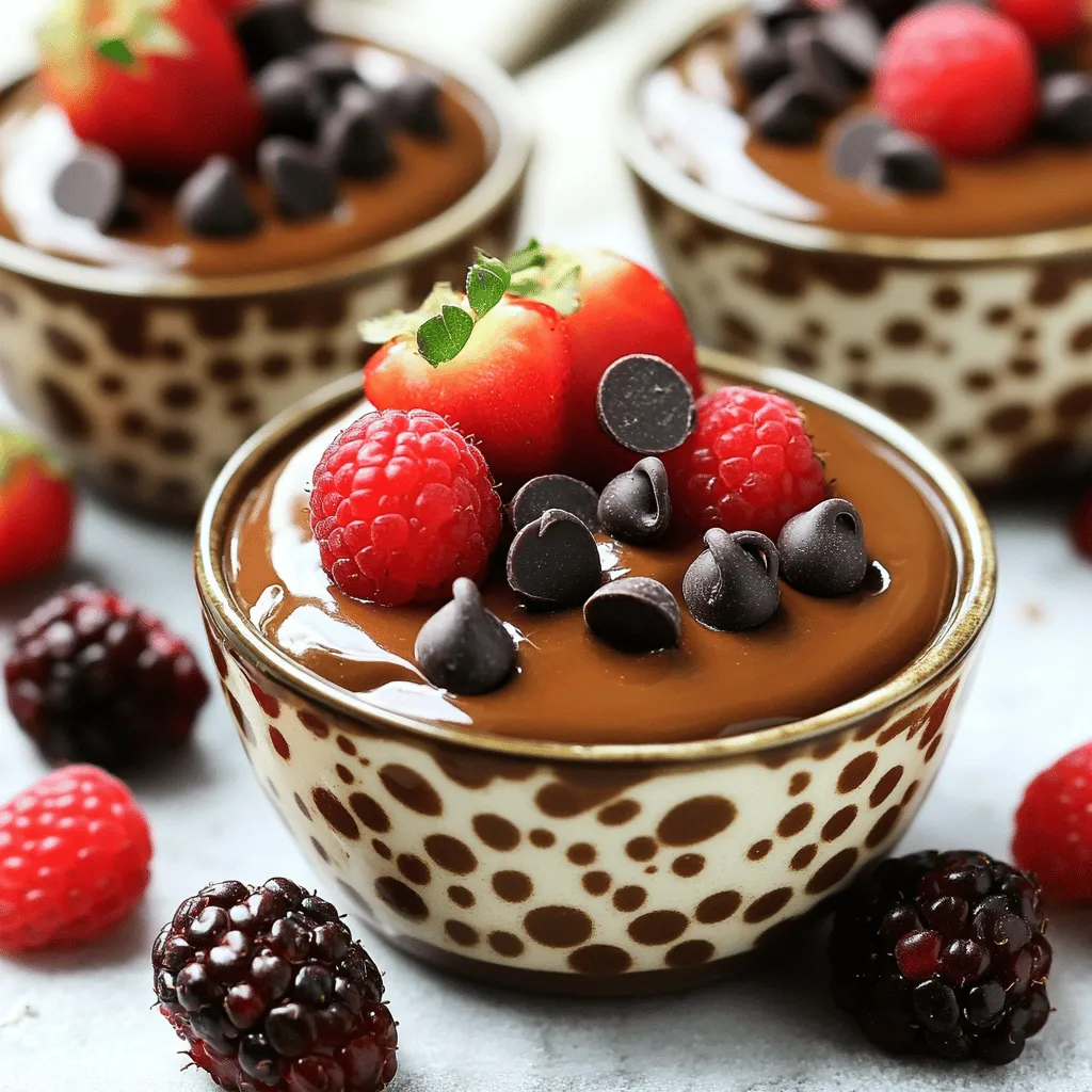 Cottage Cheese Chocolate Pudding Tasty and Simple Treat