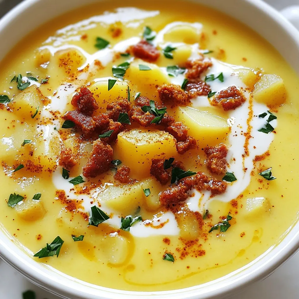 Creamy Chorizo Potato Soup Easy Flavorful Delight