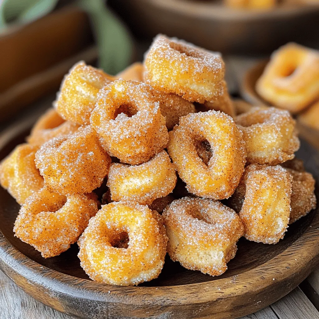 Air Fryer Cinnamon Sugar Churro Bites Delight
