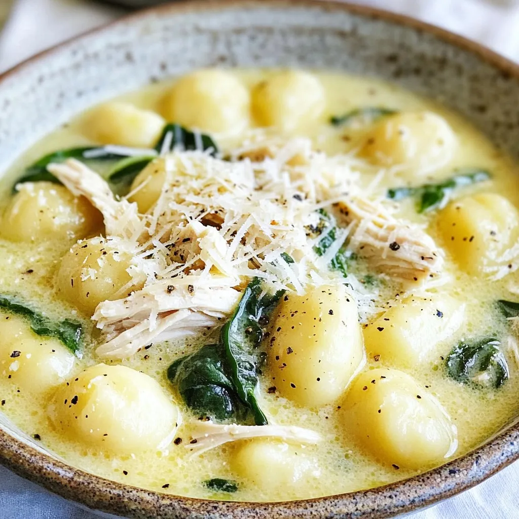 Savory Olive Garden Chicken Gnocchi Soup Recipe