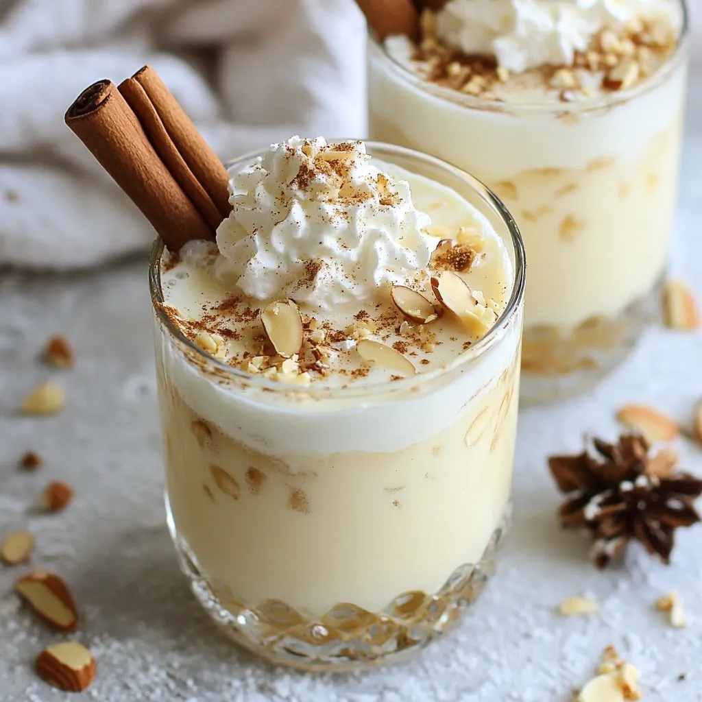 Amaretto Eggnog Spritz Festive and Flavorful Drink