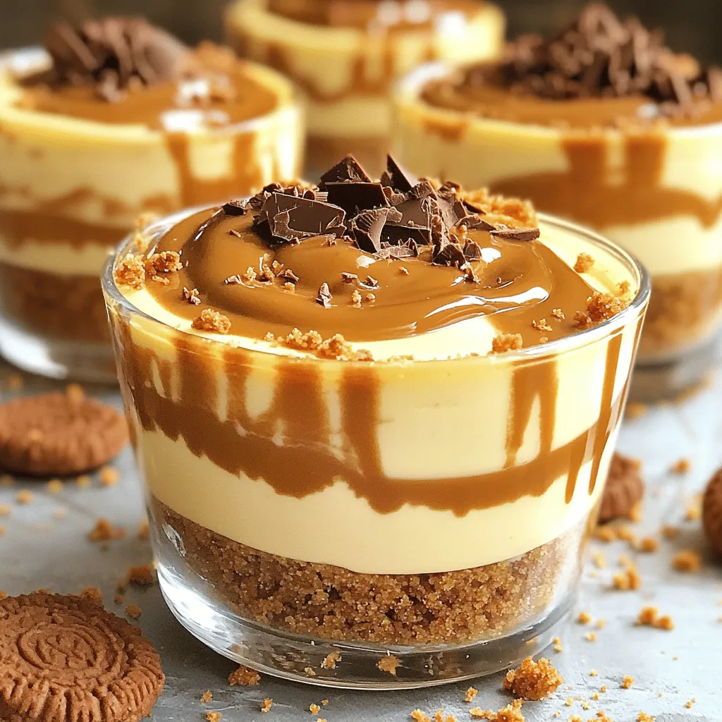 Lotus Biscoff Cheesecake Cups Delightfully Easy Treat