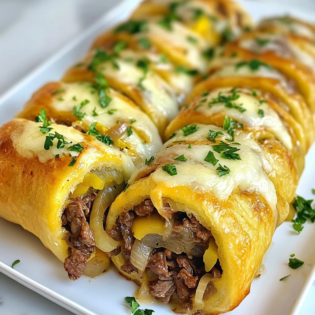 Keto Philly Cheesesteak Rolls Tasty Easy Recipe