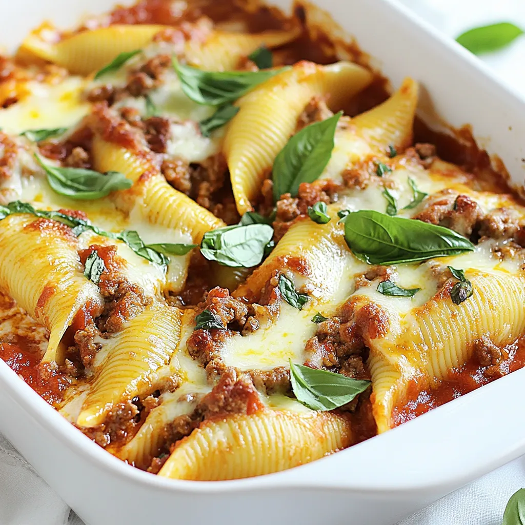 Meaty Stuffed Shells Savory and Satisfying Meal