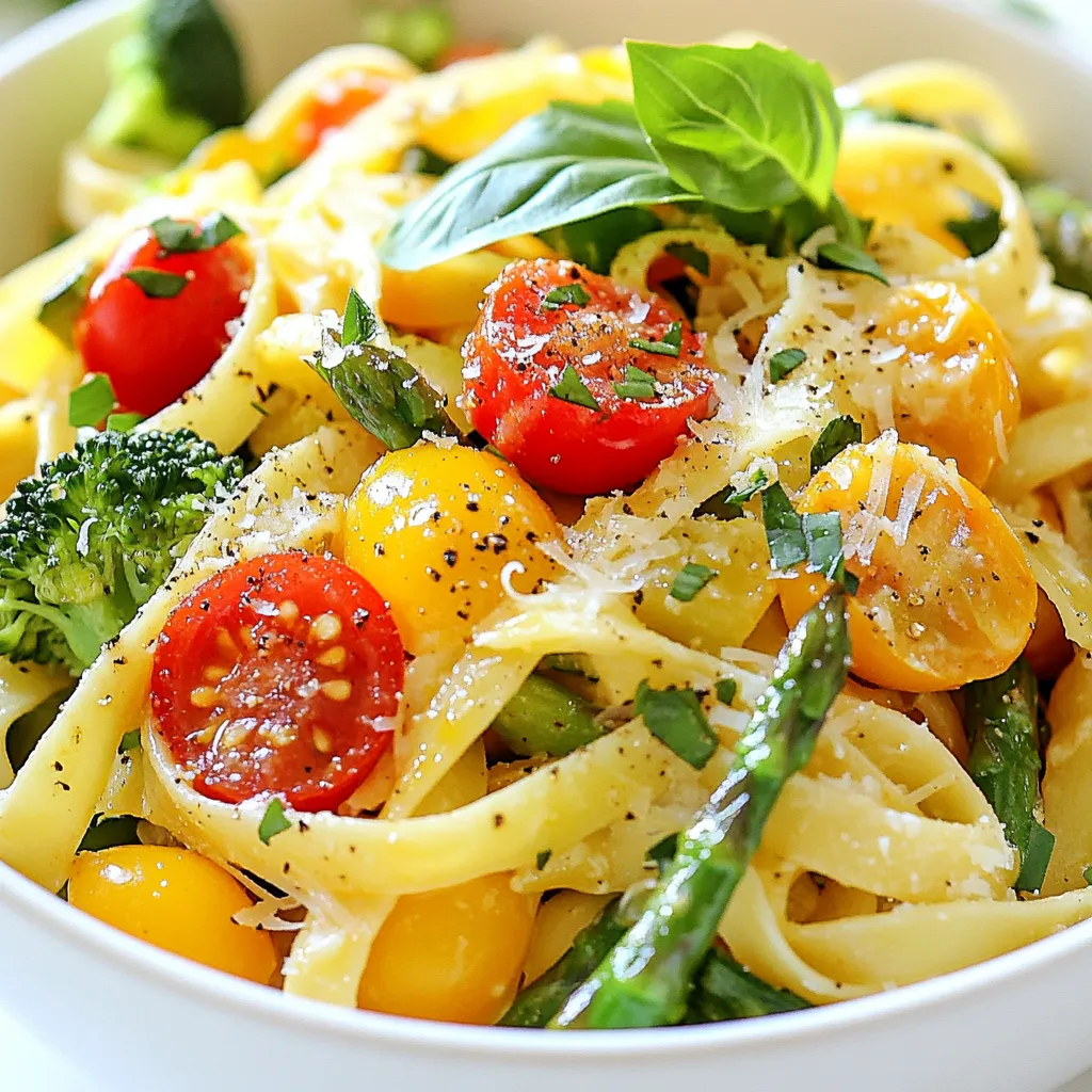 Pasta Primavera Flavorful Dish for Fresh Spring Meals