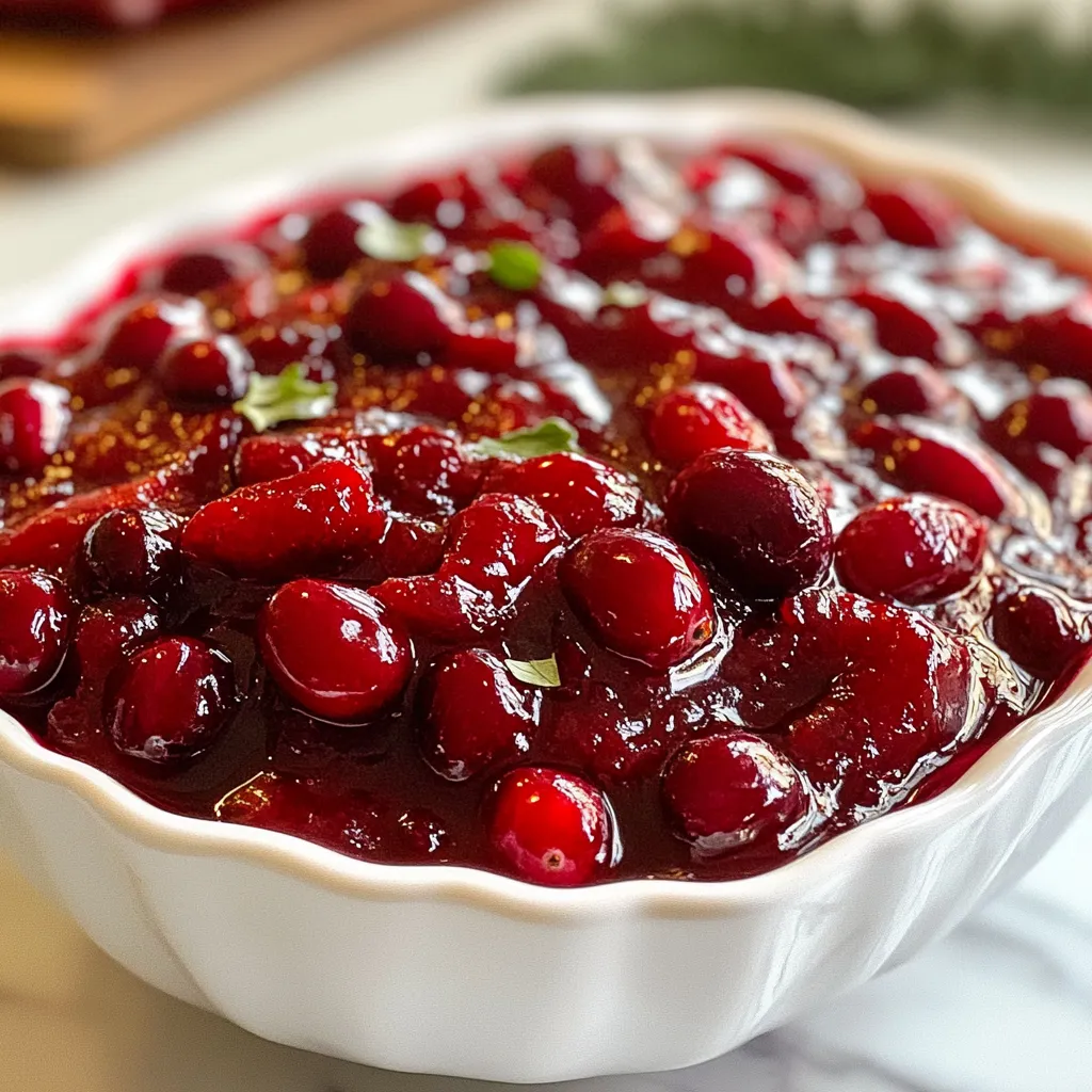 Cranberry Chipotle Turkey Glaze Flavorful Holiday Treat
