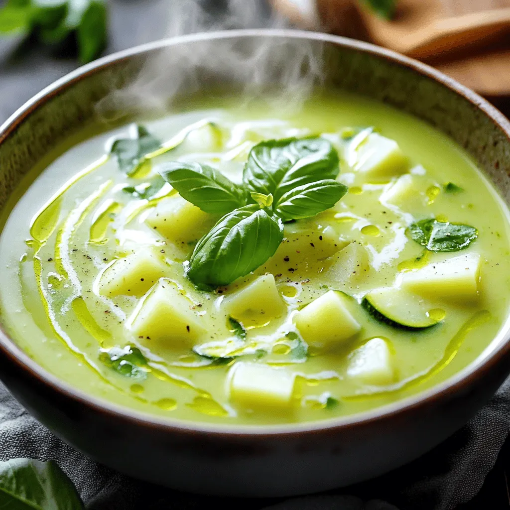 Creamy Zucchini Soup Rich and Nourishing Recipe