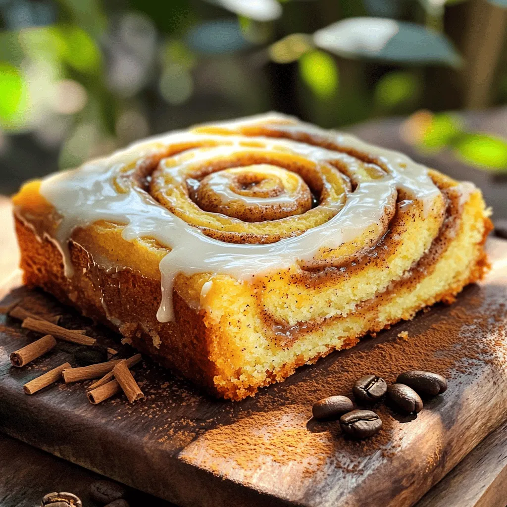 Bakery-Style Cinnamon Roll Coffee Cake Delight