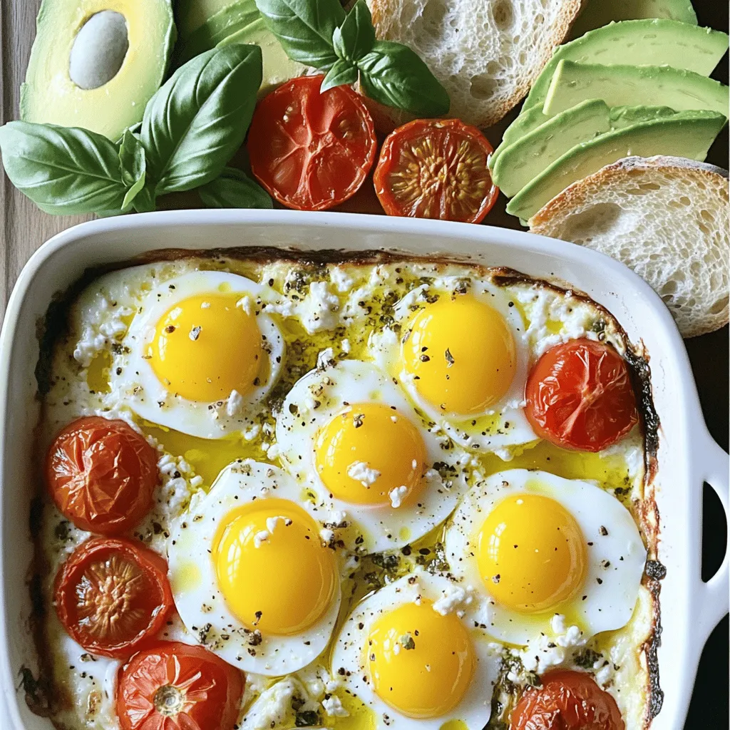 Baked Feta Eggs Flavorful and Easy Breakfast Recipe