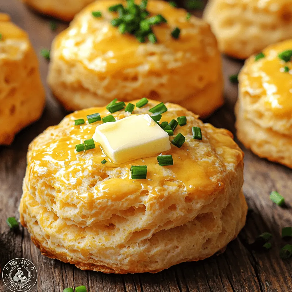 Cheddar Chive Biscuits Fresh and Fluffy Recipe