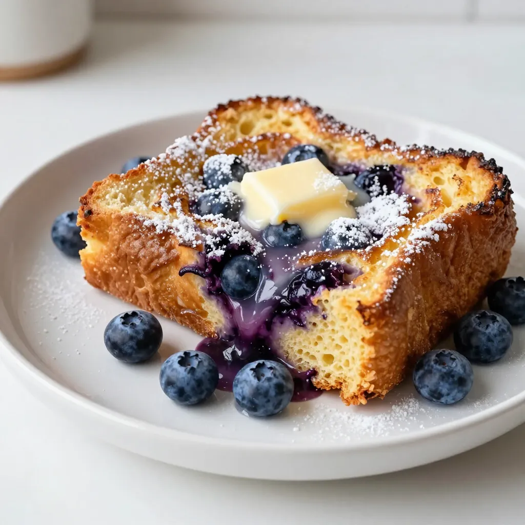 Blueberry French Toast Casserole Tasty Family Breakfast