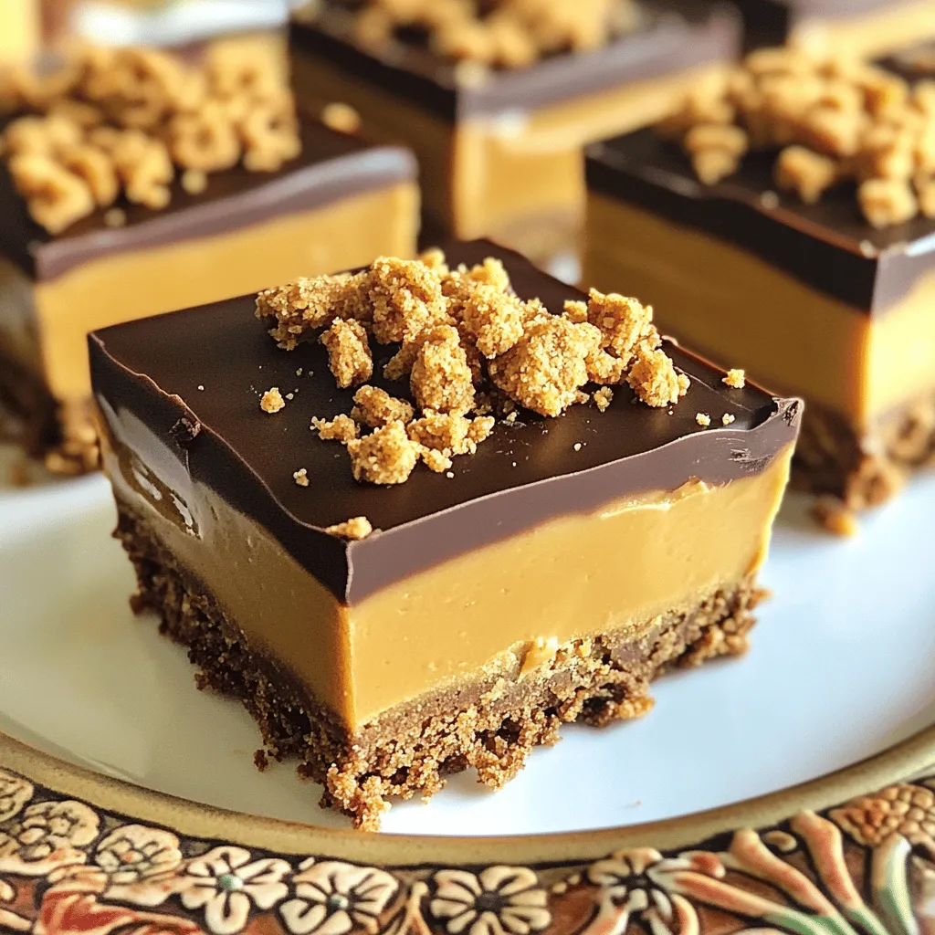No Bake Biscoff Cookie Butter Bars Deliciously Easy