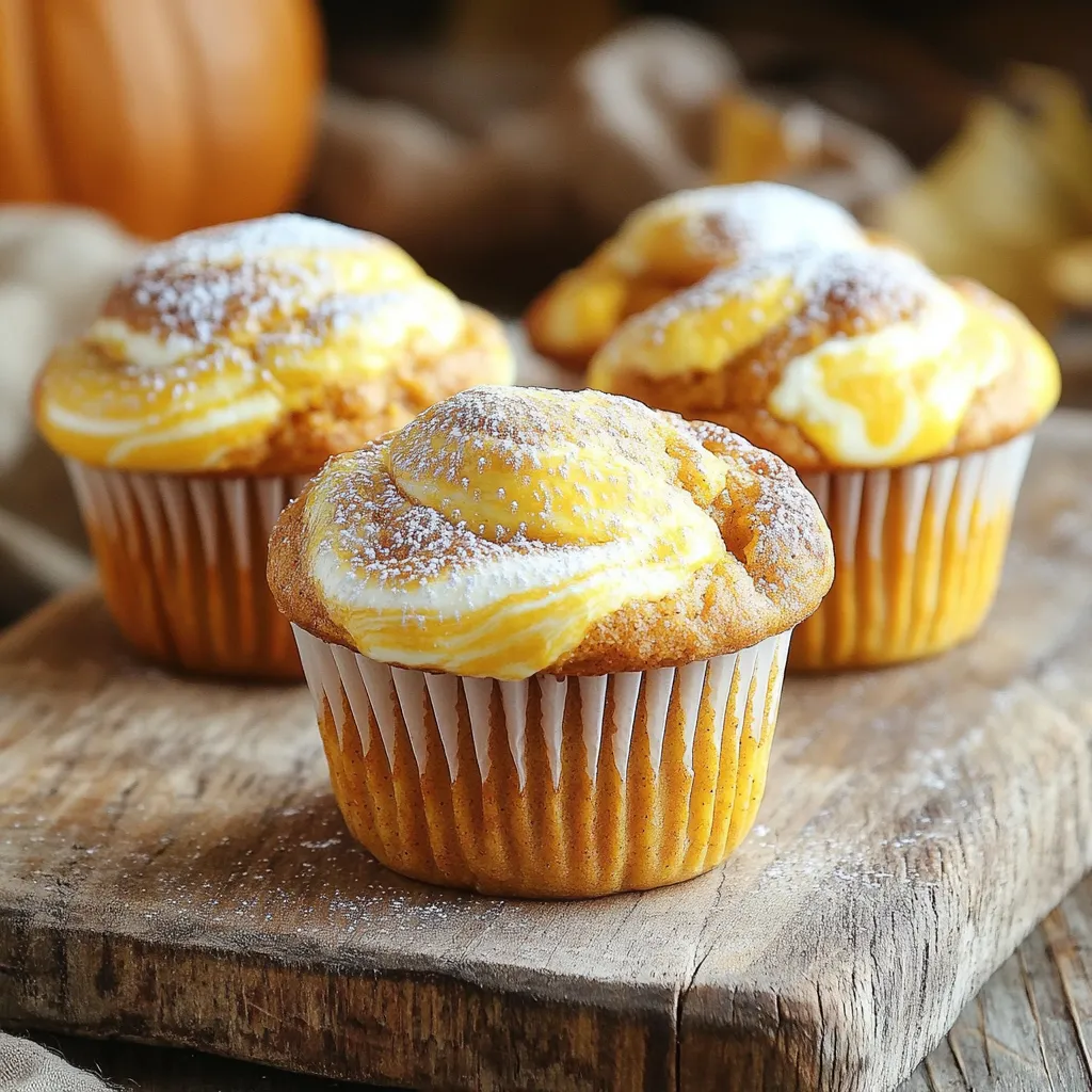 Pumpkin Cream Cheese Muffins Delicious and Easy Bake