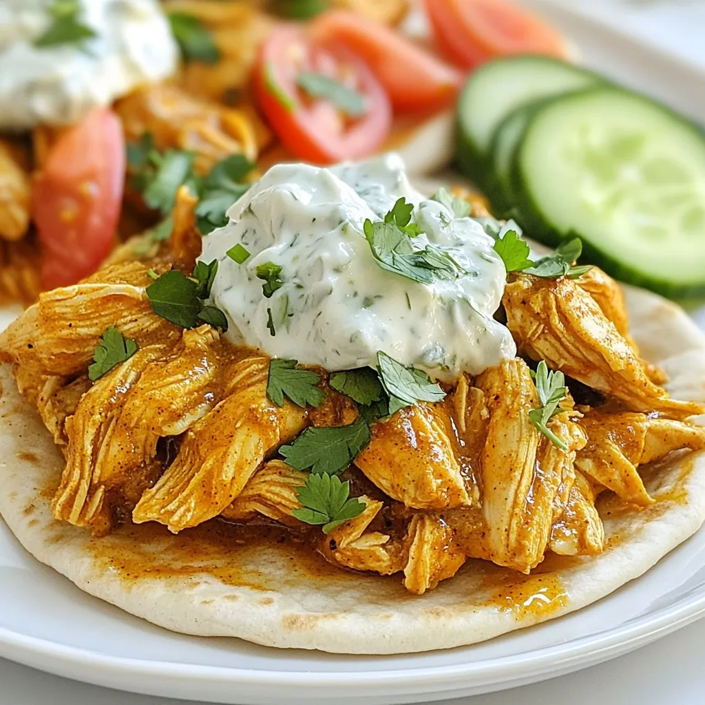 Hands-Off Slow Cooker Chicken Shawarma Delight