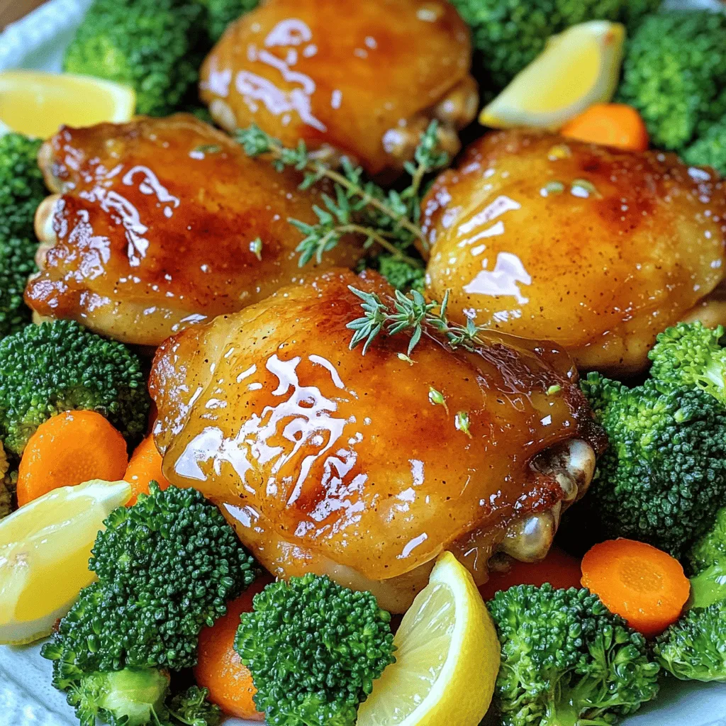 Honey Mustard Chicken &#038; Broccoli Sheet Pan Delight