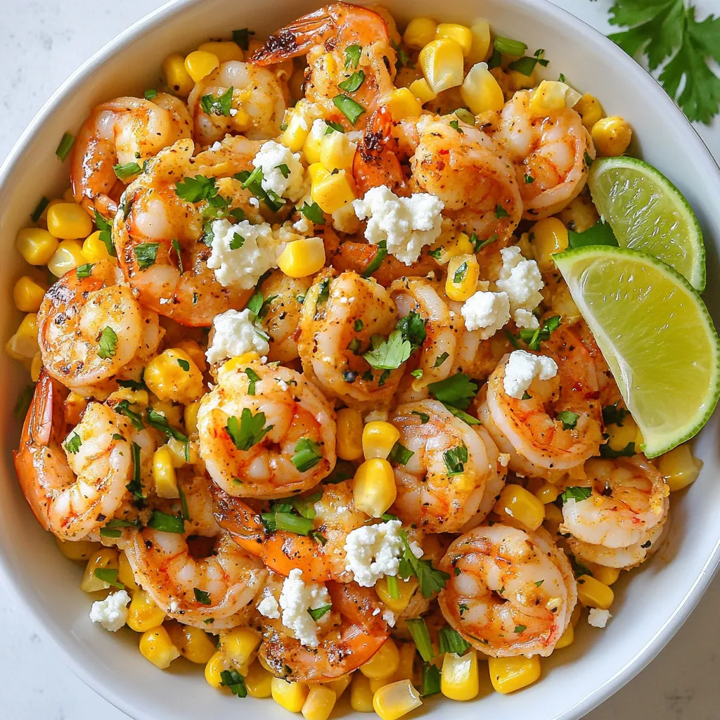Mexican Street Corn Shrimp Flavorful and Easy Recipe