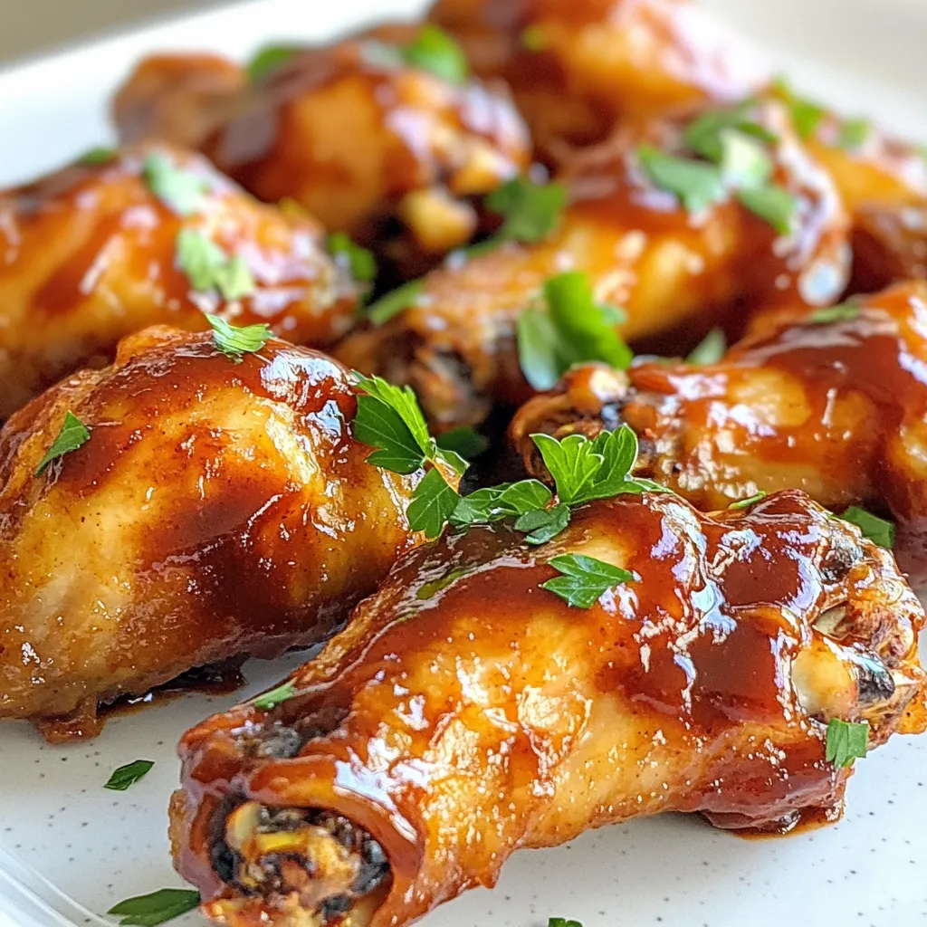 Air Fryer BBQ Chicken Wings Crispy and Flavorful Dish